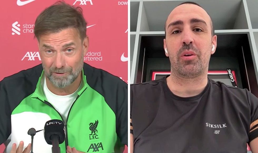 Jurgen Klopp and Jose Enrique