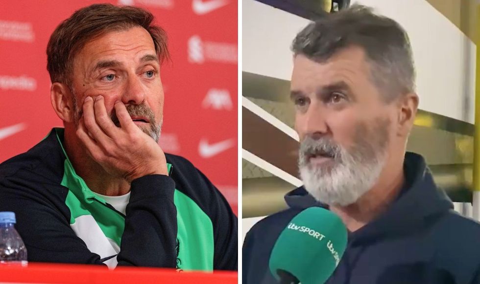 Jurgen Klopp and Roy Keane