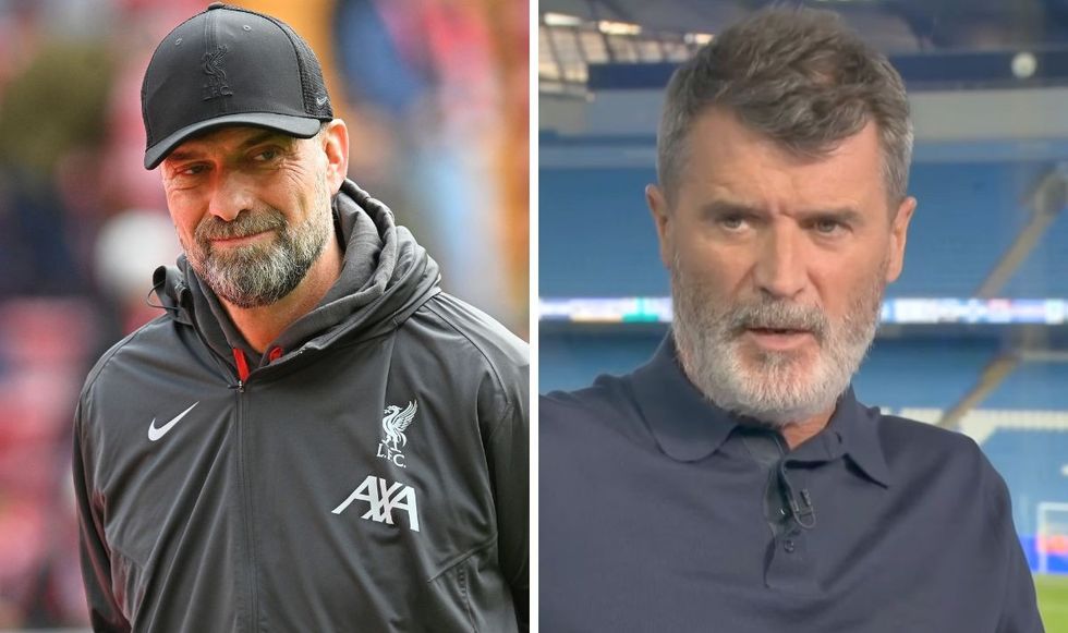 Jurgen Klopp and Roy Keane