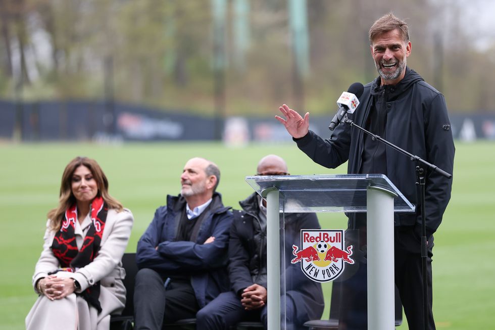 Jurgen Klopp is happy in his role with Red Bull