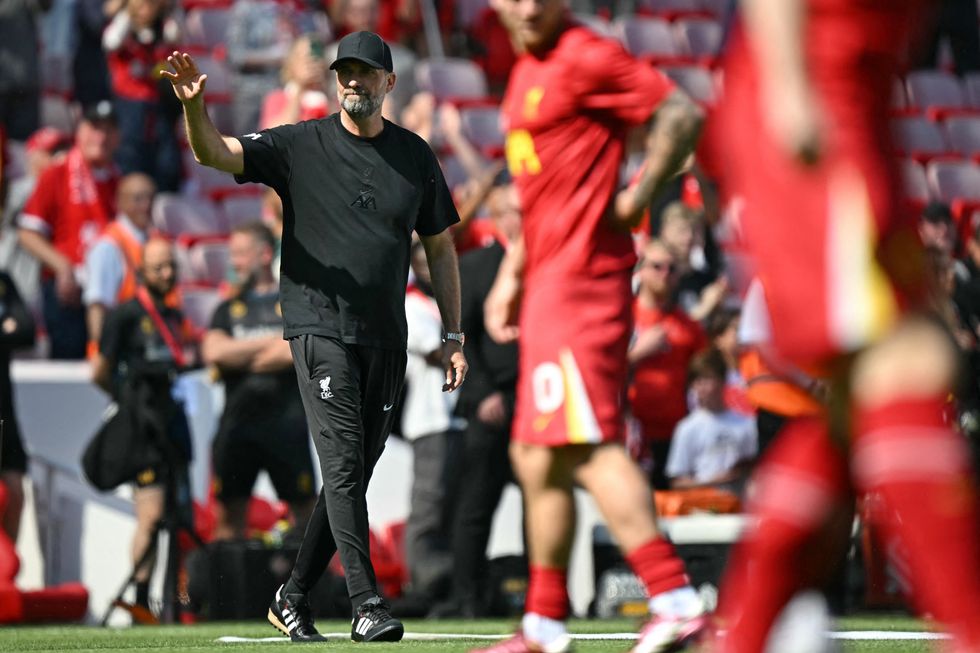 Jurgen Klopp is taking charge of his final Liverpool game