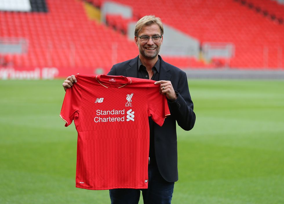 Jurgen Klopp joined Liverpool in October 2015