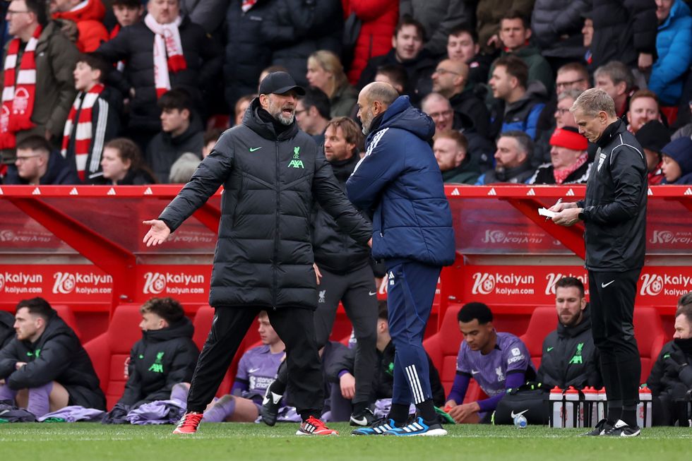 Jurgen Klopp Liverpool Nottingham Forest