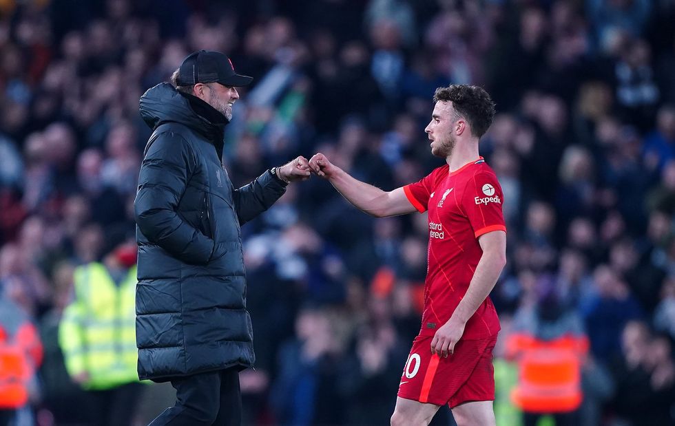 Jurgen Klopp paid a touching tribute to Diogo Jota