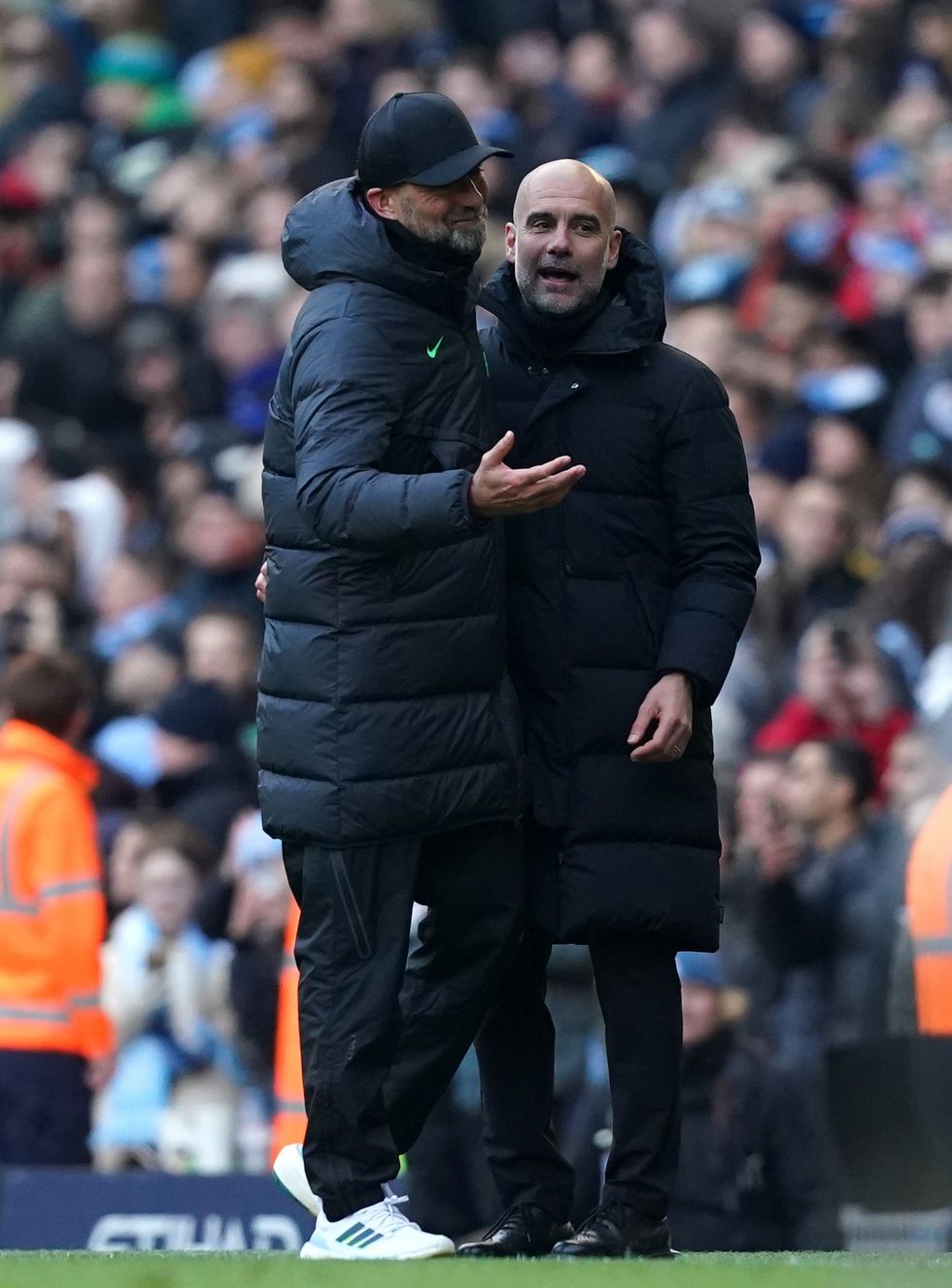 Jurgen Klopp Pep Guardiola
