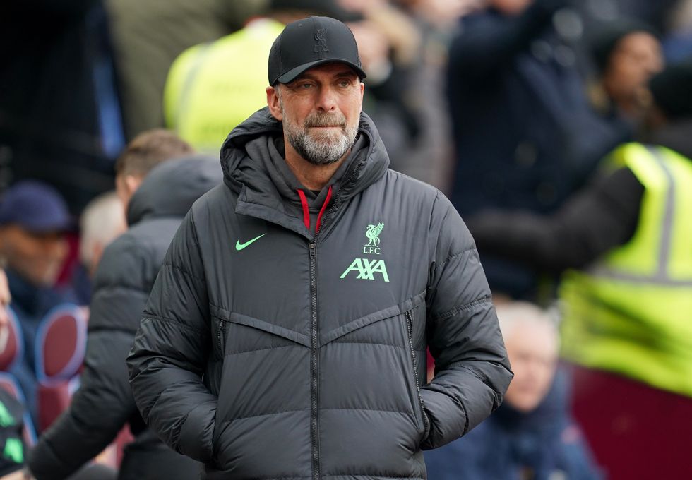 Jurgen Klopp will have to be on his best behaviour against Aston Villa