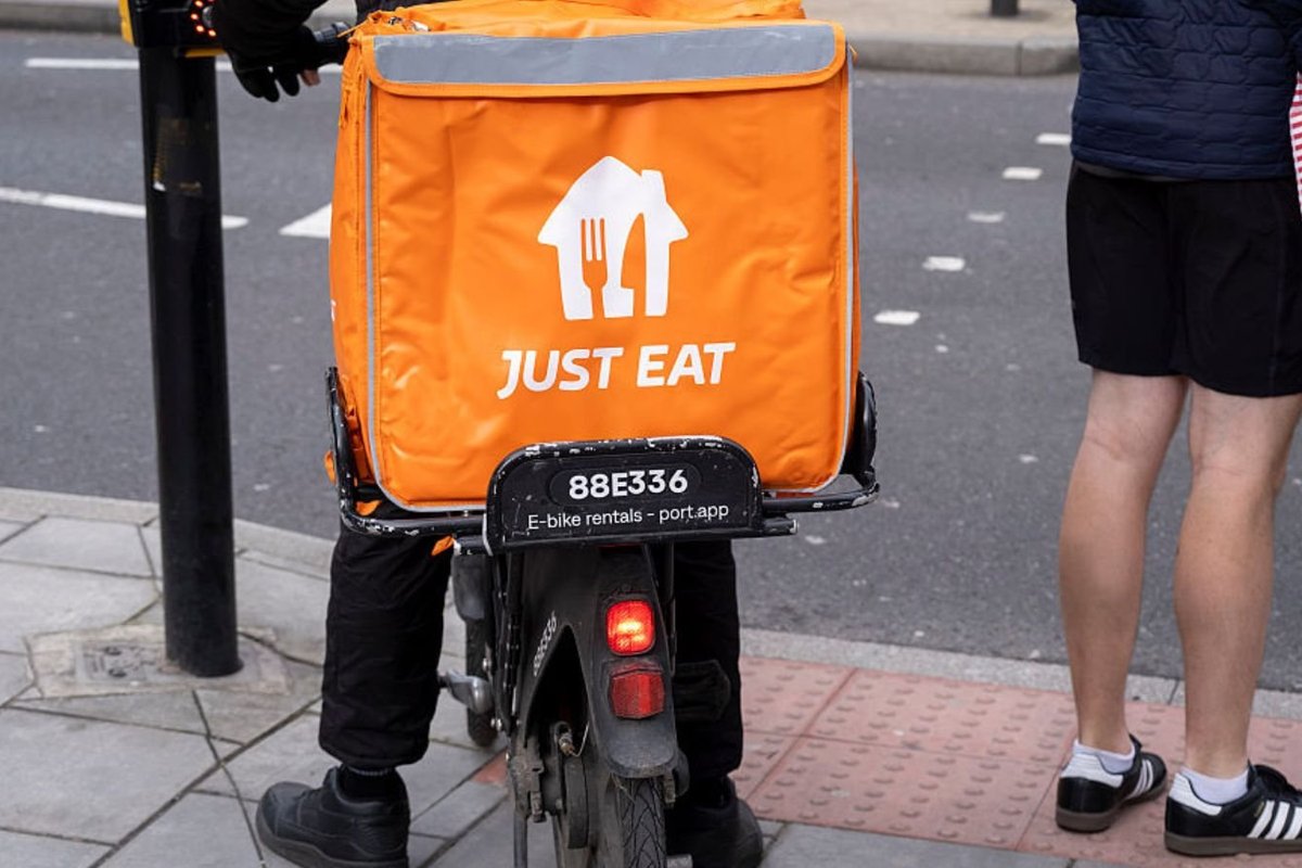 Just Eat delivery bike