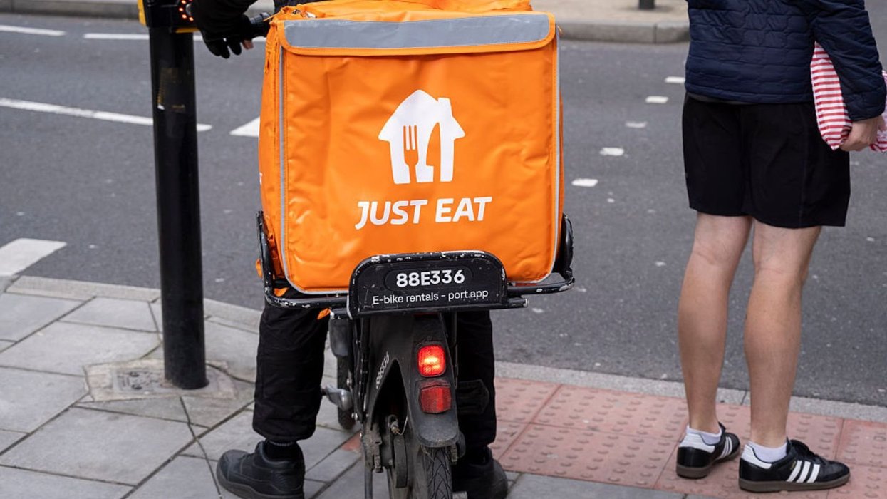 Just Eat delivery bike