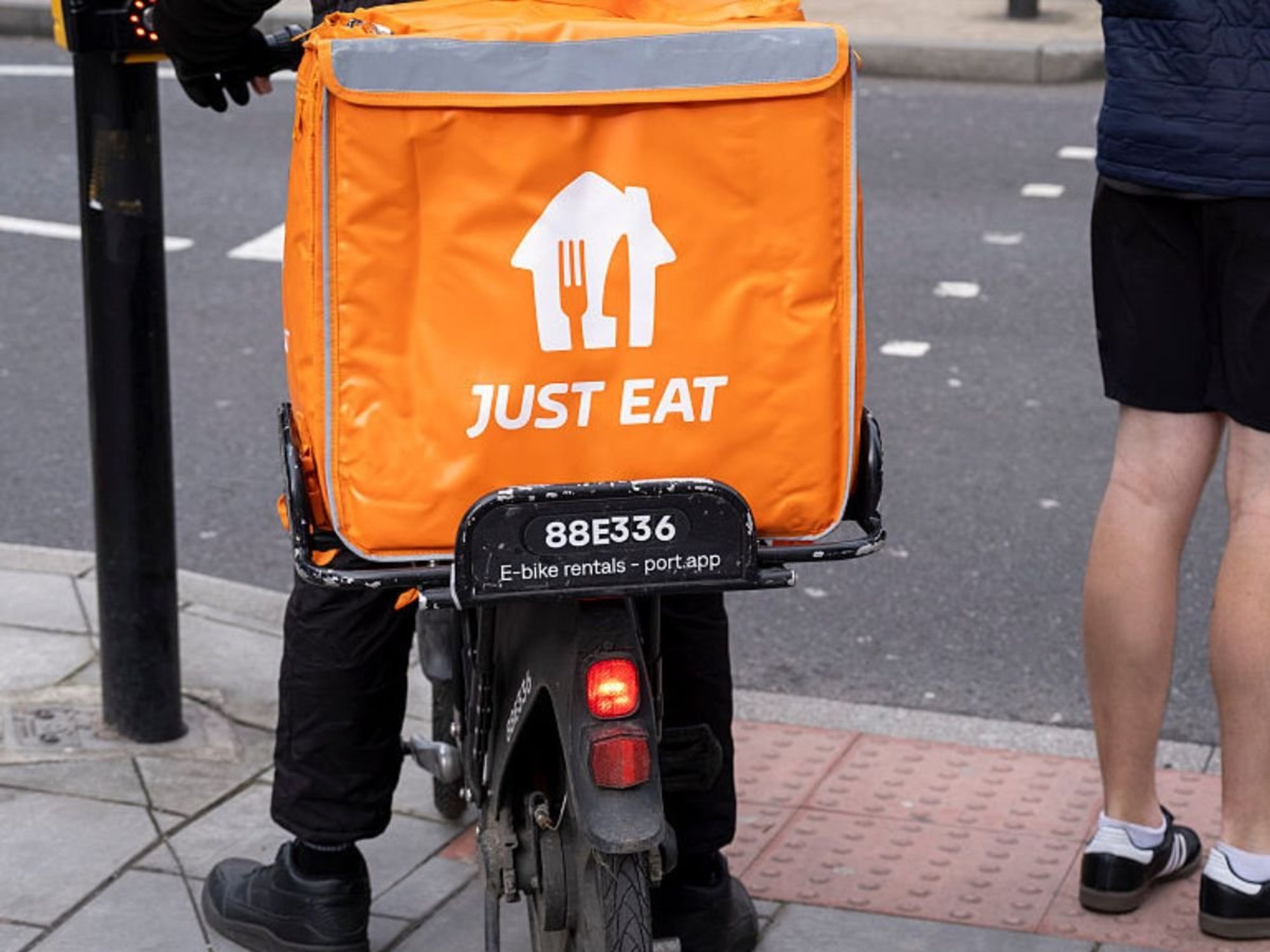Just Eat delivery bike