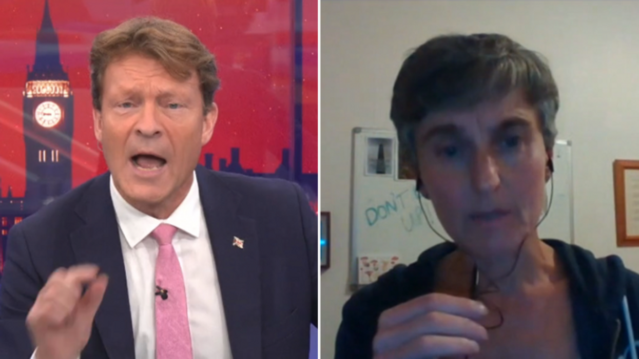 ‘Humiliating!’ Richard Tice clashes with Just Stop Oil campaigner over ‘climate ruin by 2040’ claim