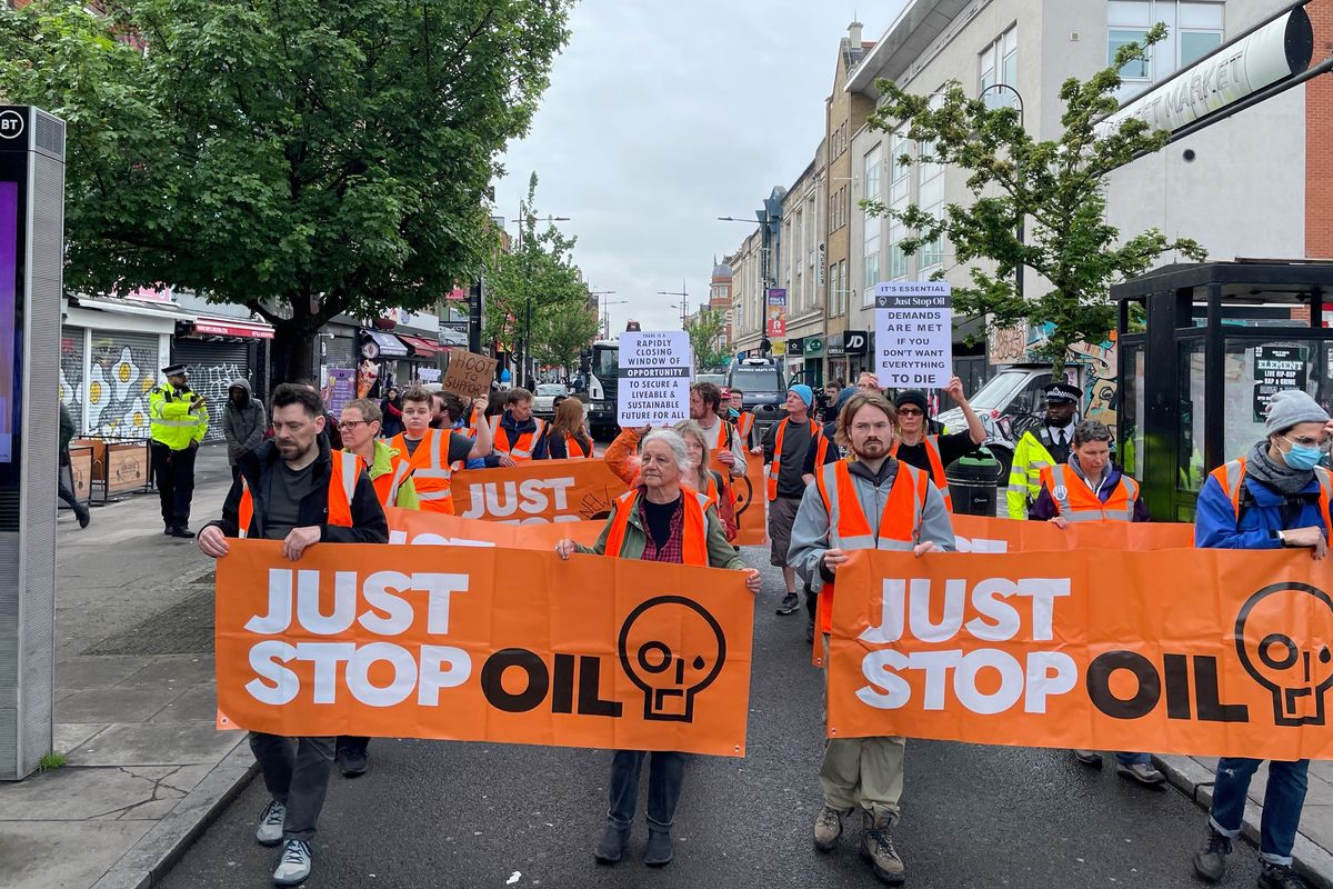 Just Stop Oil vows to plunge Britain into MORE chaos as it accuses Rishi Sunak of 'genocide'
