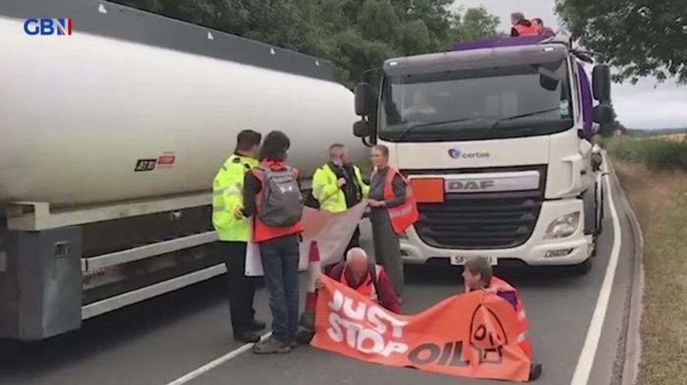 Just Stop Oil chaos as protesters block major oil terminals and hide in tunnels
