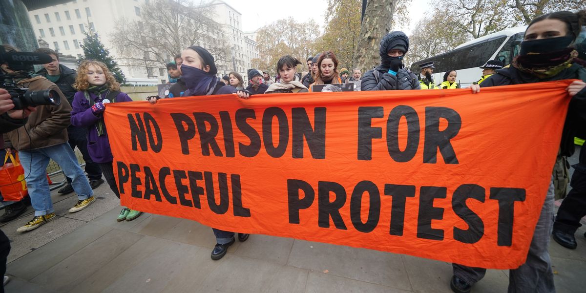 NextImg:Just Stop Oil could be forced to PAY compensation to those disrupted by protests