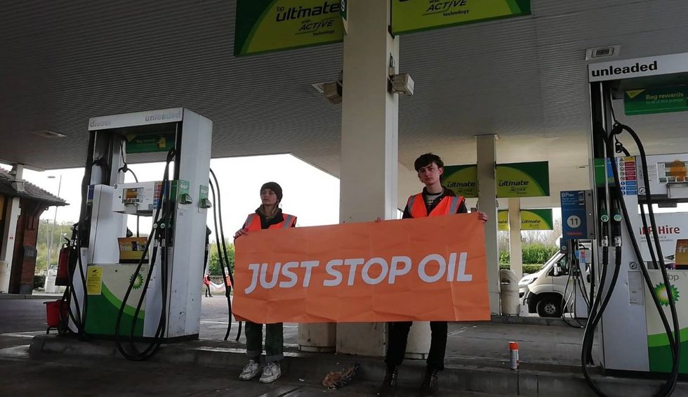 Just Stop Oil protesters