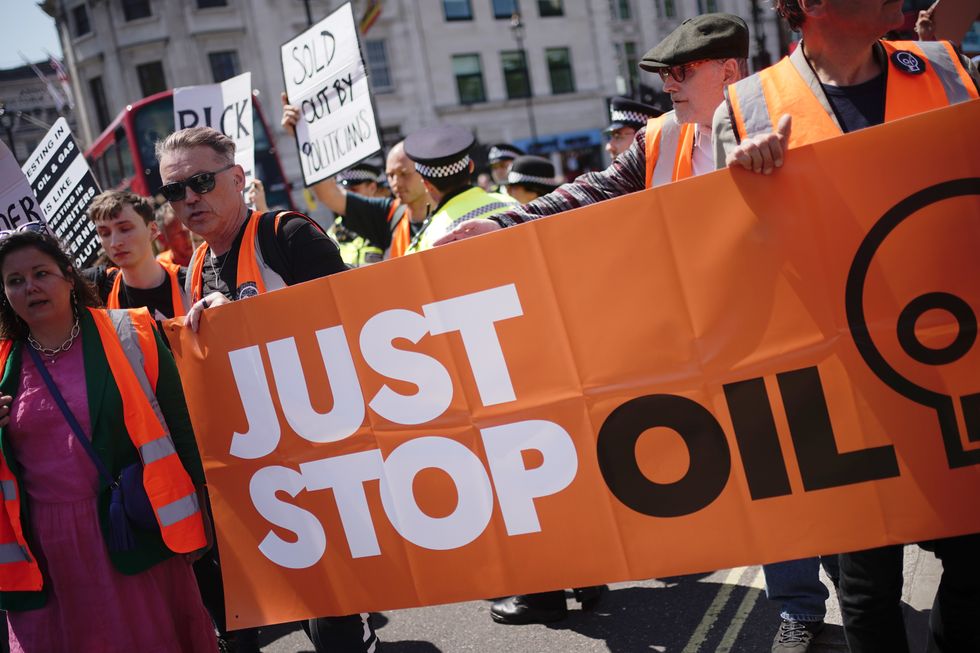 Just Stop Oil protesters