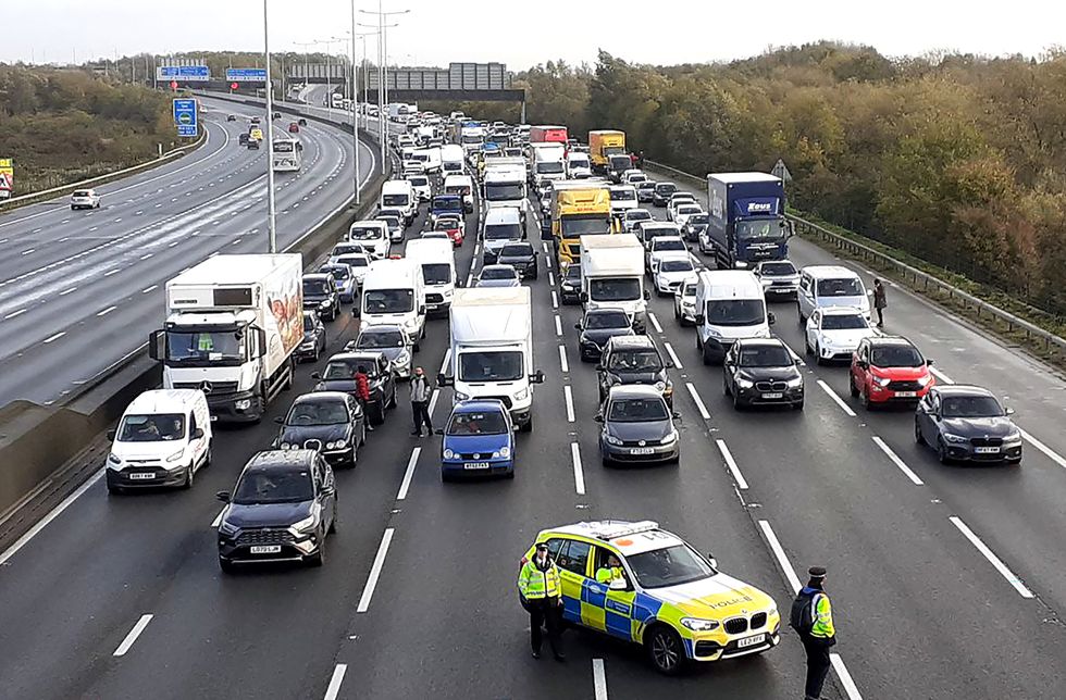 Just Stop Oil supporters have caused chaos on the M25 this week