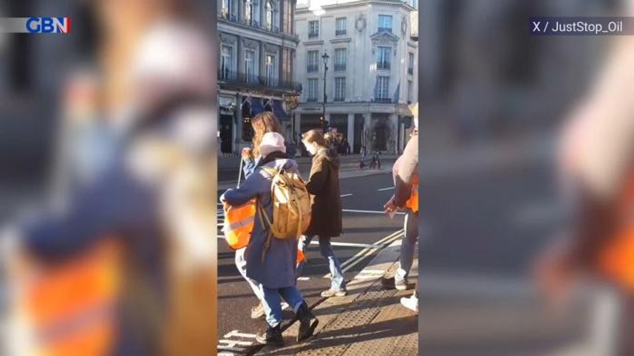 Just Stop Oil activists arrested after blocking blue lights ambulance in London