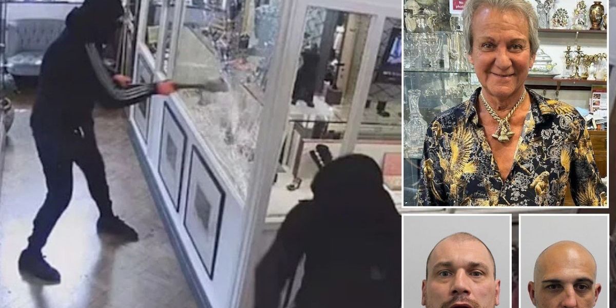 NextImg:'Brazen robbers' behind bars after snatching £365k from TV antiques expert in violent shop raid