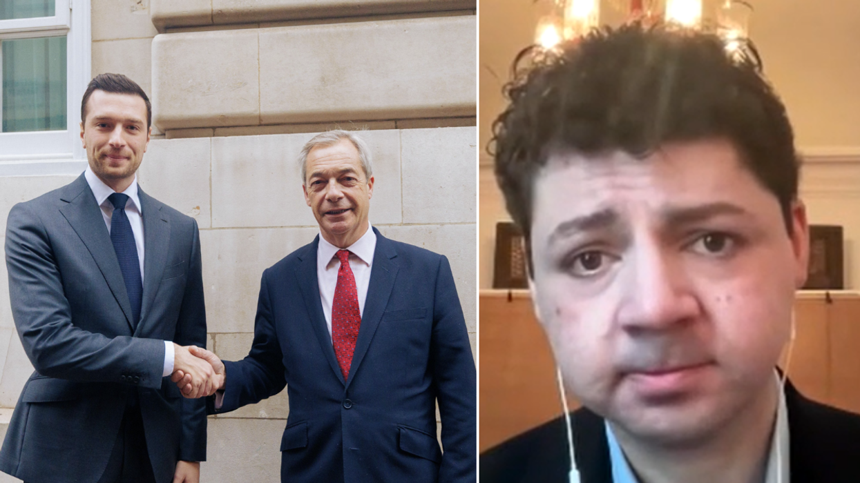 Justin Bardella and Nigel Farage met on Tuesday; Alexander Seale