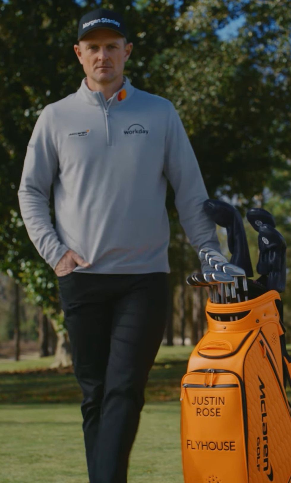 Justin Rose has signed a deal with McLaren