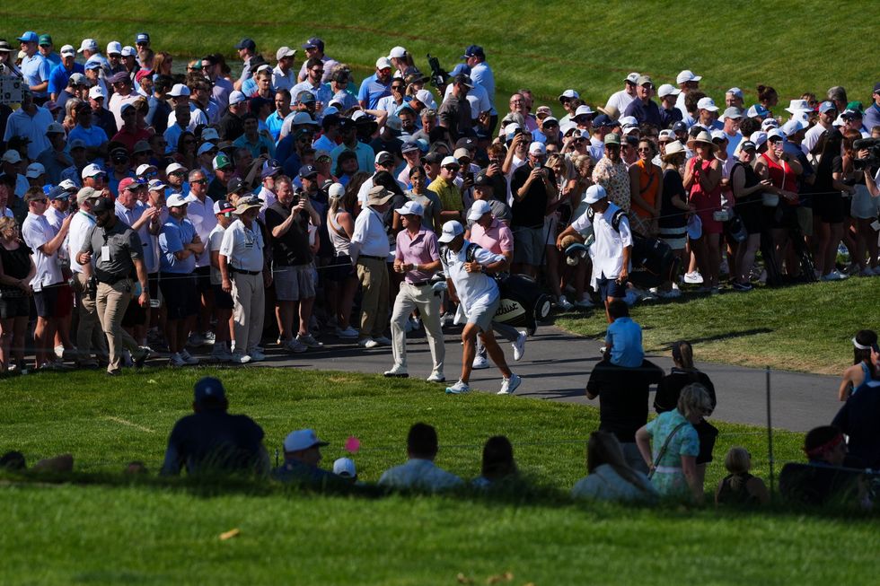 Justin Thomas admitted his secound round was a grind