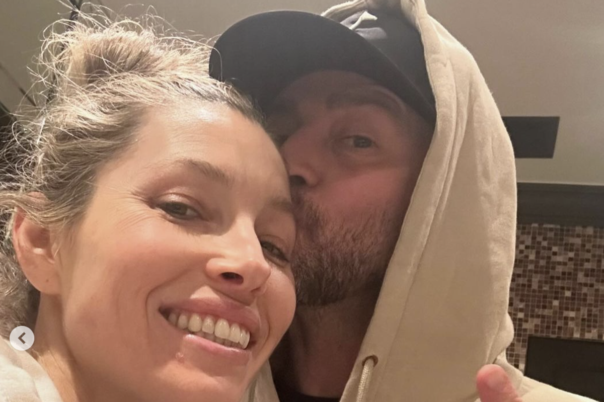 Justin Timberlake and Jessica Biel
