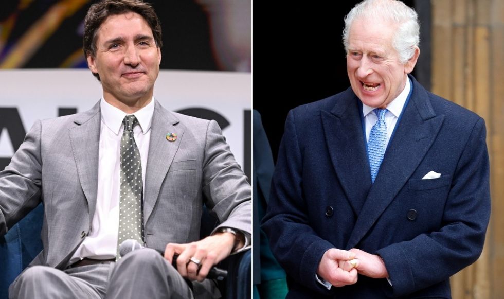 Justin Trudeau and King Charles