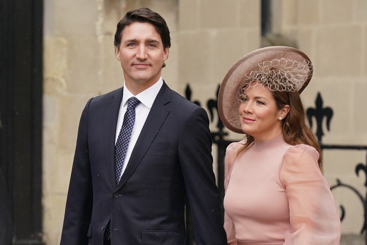 Justin Trudeau and Sophie Trudeau