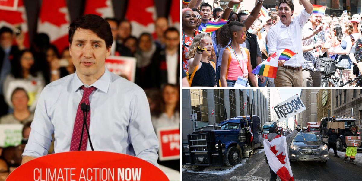 NextImg:From freezing protestors' bank accounts to protecting pronouns, inside the woke downfall of Justin Trudeau