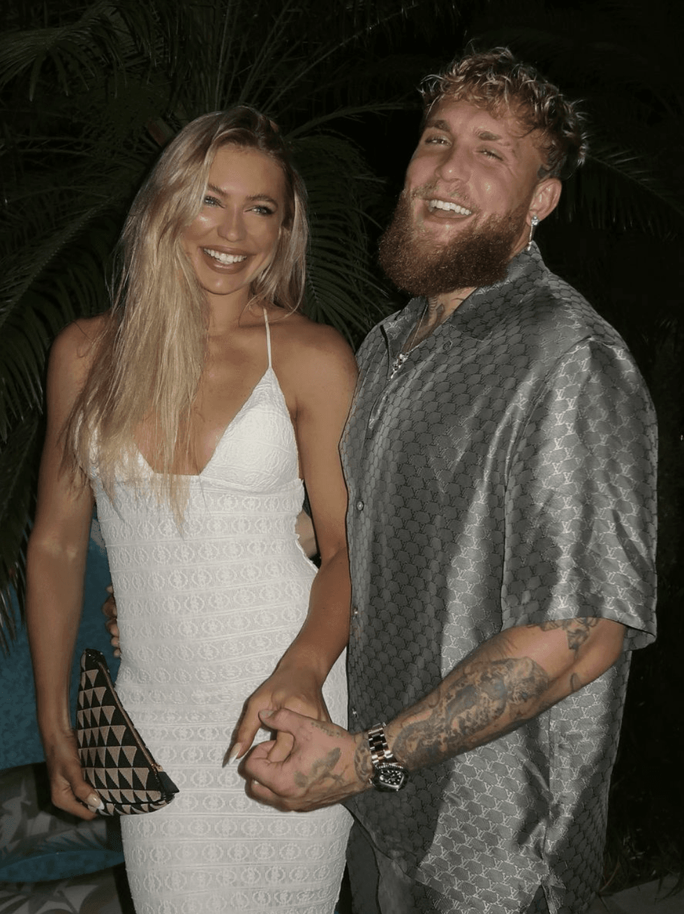 Jutta Leerdam and Jake Paul