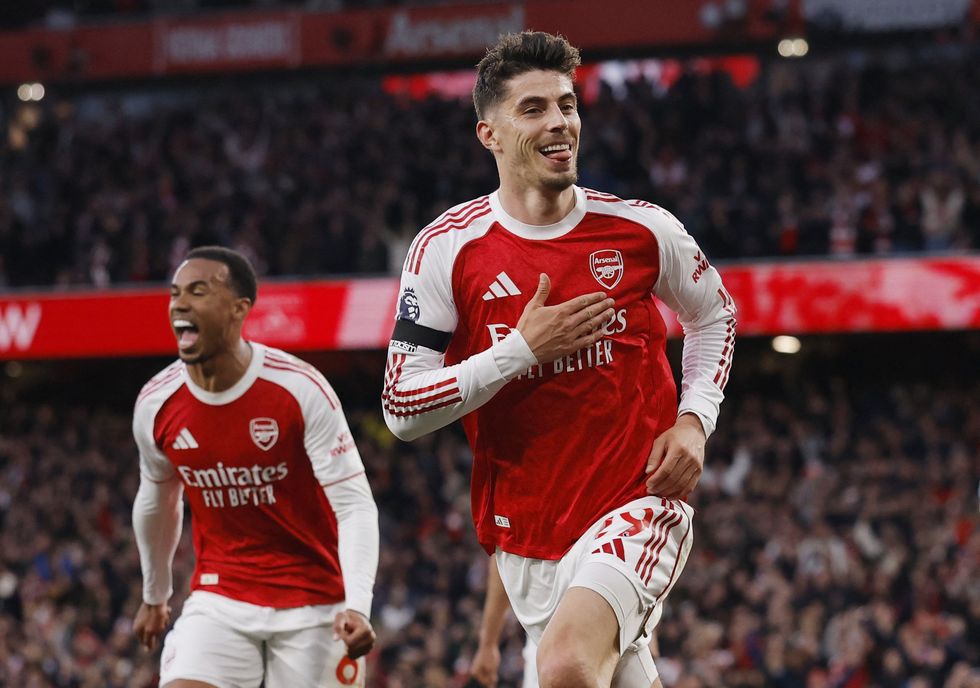 Kai Havertz scored the winner for Arsenal but was perhaps lucky not to be sent off later