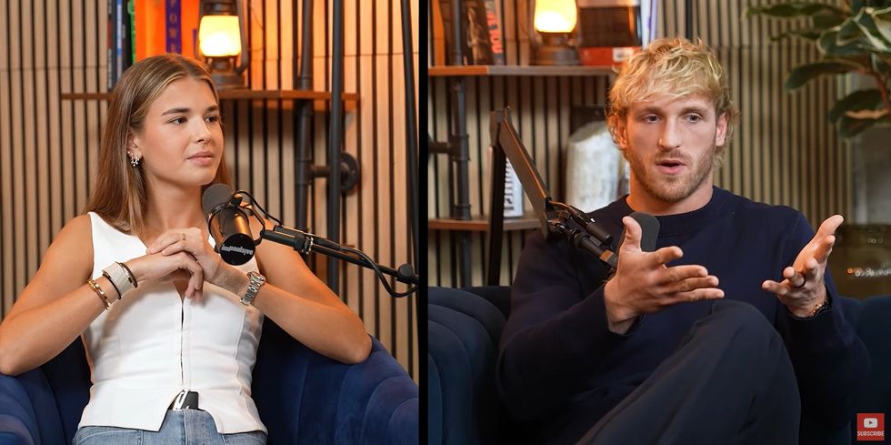Kai Trump was speaking on Logan Paul's podcast