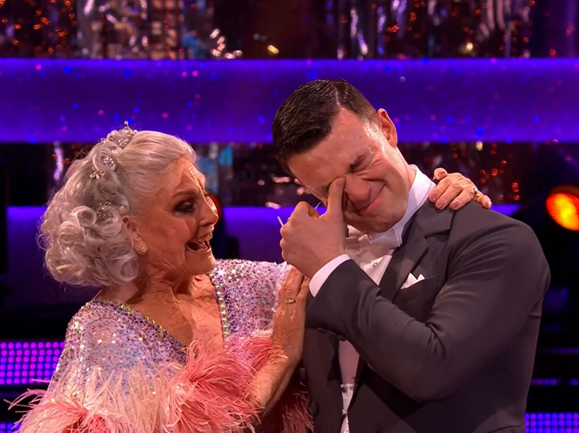 Kai Widdrington cries