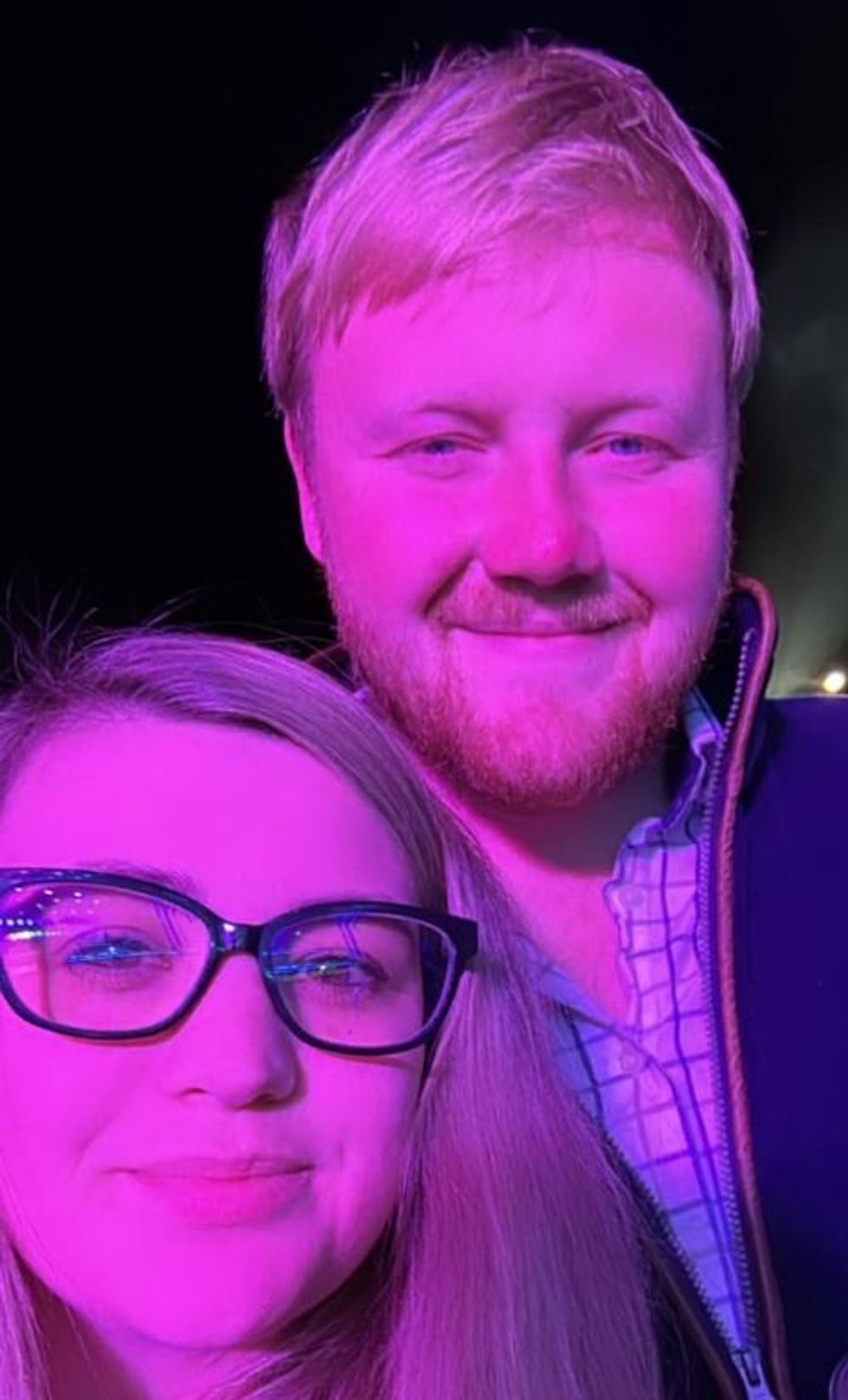 Kaleb Cooper and his fiancee Taya