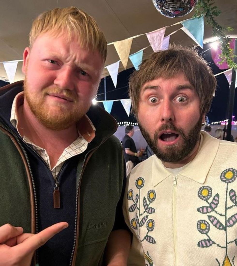 Kaleb Cooper and James Buckley