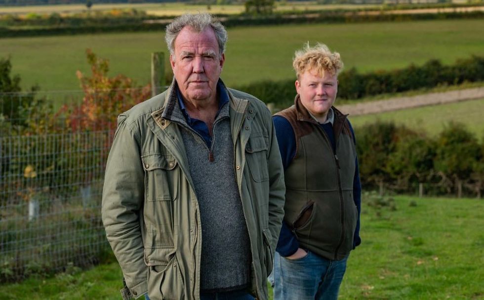Kaleb Cooper and Jeremy Clarkson
