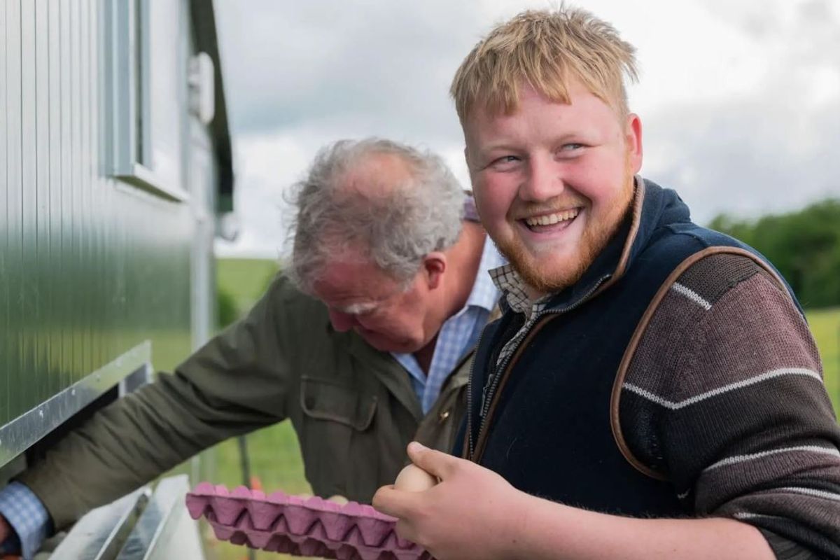 Kaleb Cooper and Jeremy Clarkson