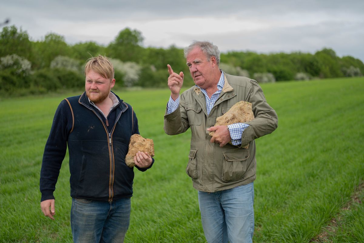 Kaleb Cooper and Jeremy Clarkson