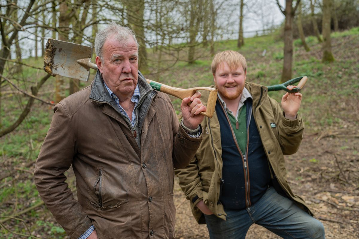 Kaleb Cooper and Jeremy Clarkson