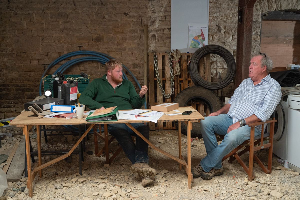 Kaleb Cooper and Jeremy Clarkson