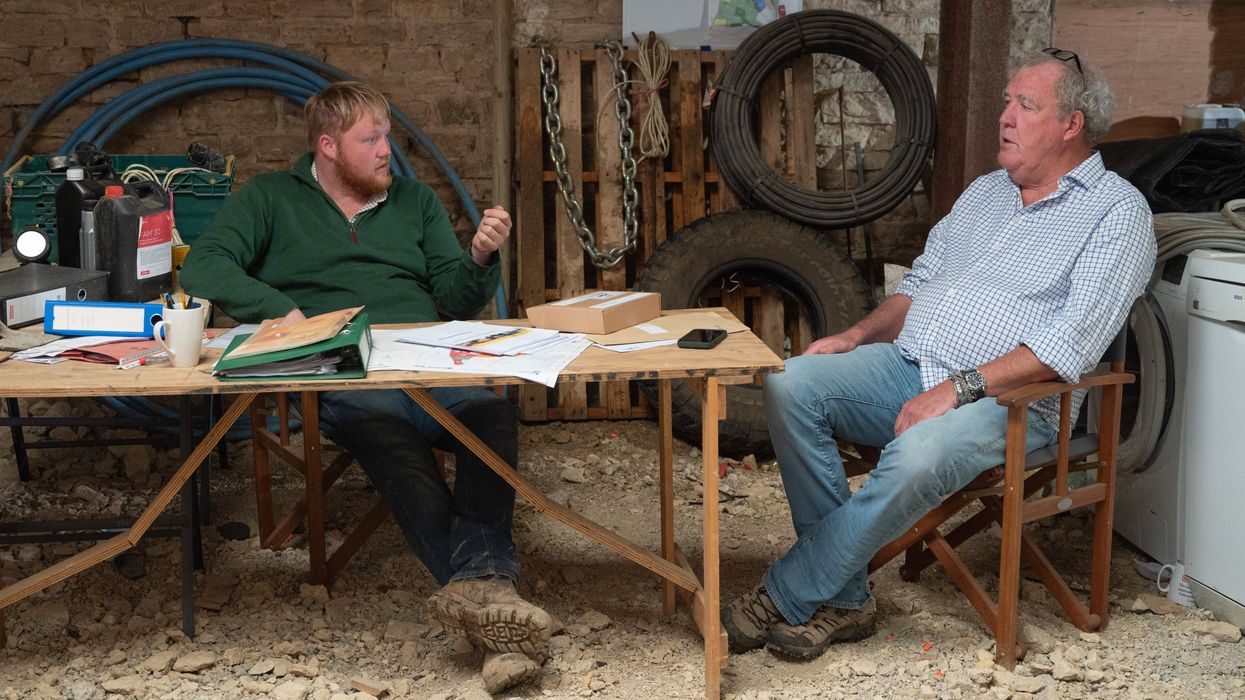 Kaleb Cooper and Jeremy Clarkson