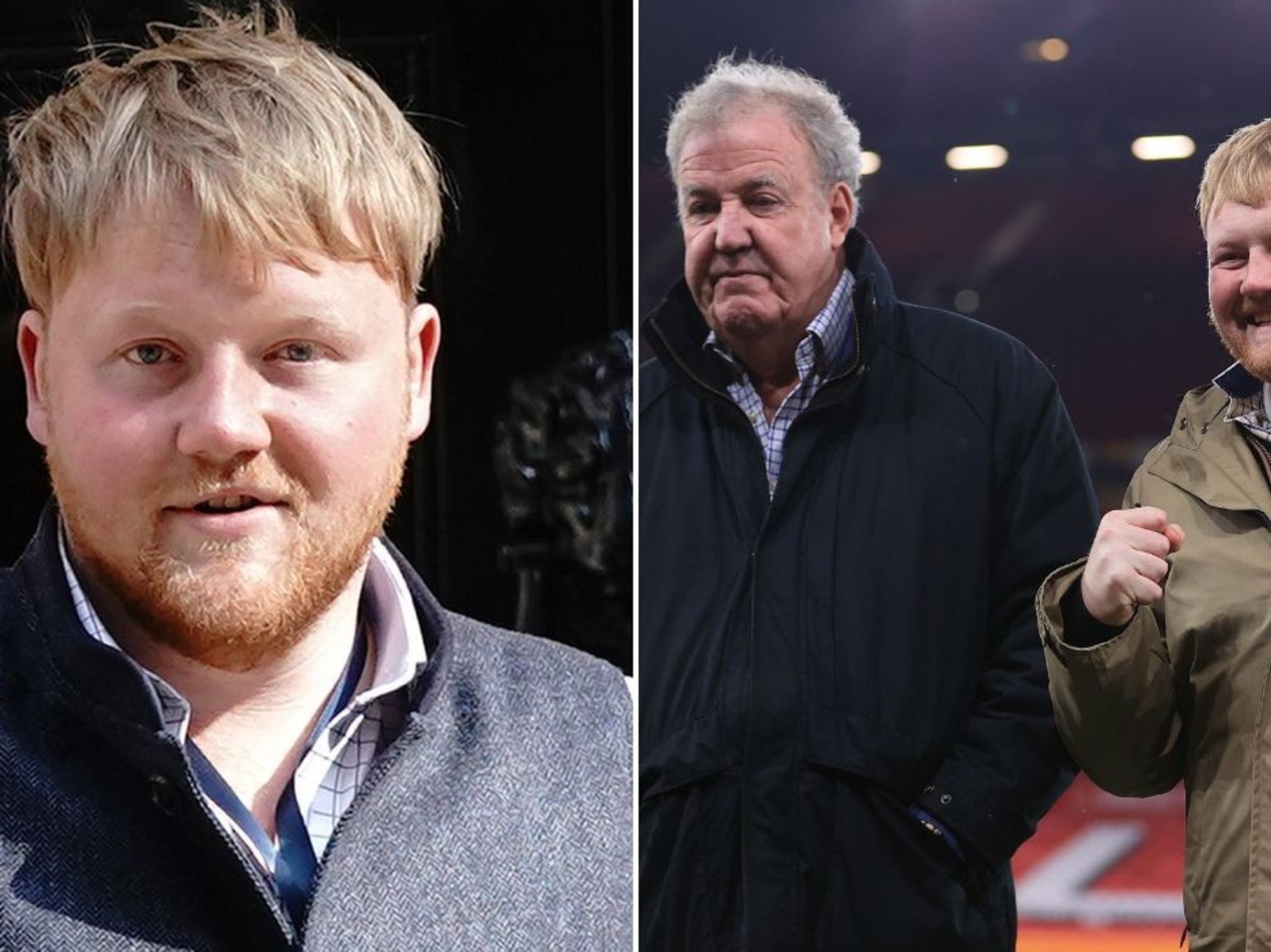 Kaleb Cooper and Jeremy Clarkson