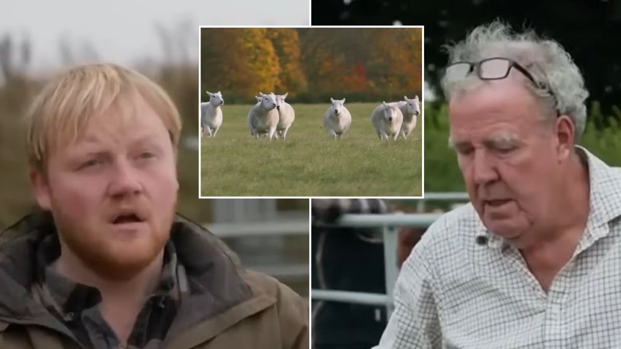 Kaleb Cooper and Jeremy Clarkson