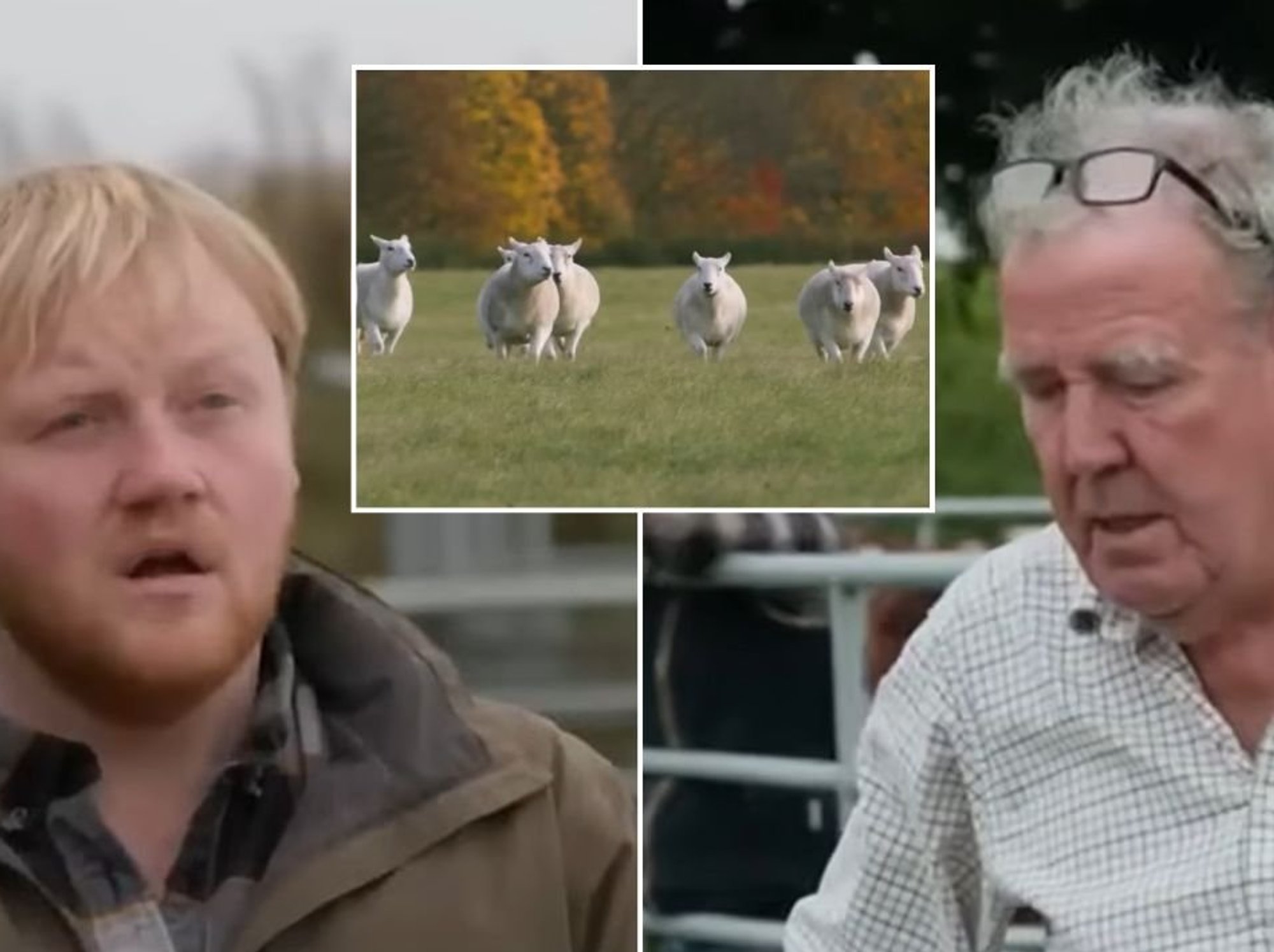 Kaleb Cooper and Jeremy Clarkson