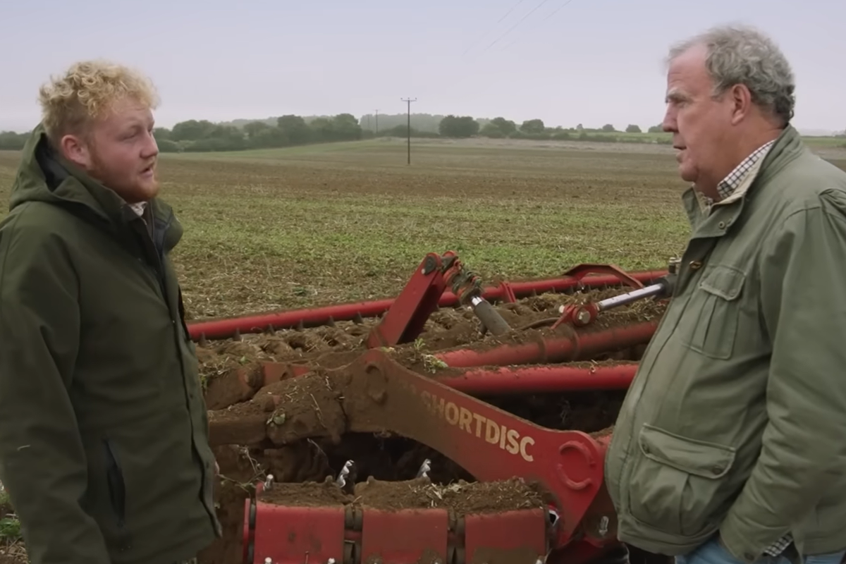 Kaleb Cooper and Jeremy Clarkson