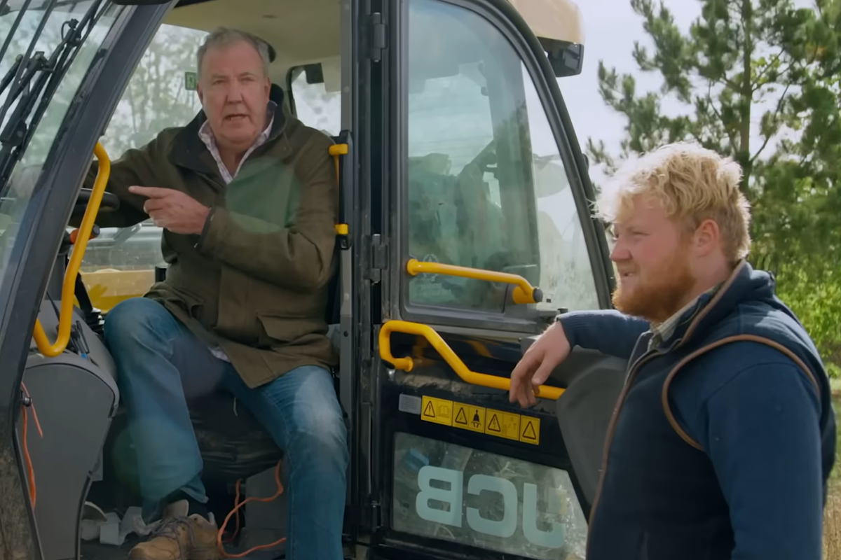 Kaleb Cooper and Jeremy Clarkson