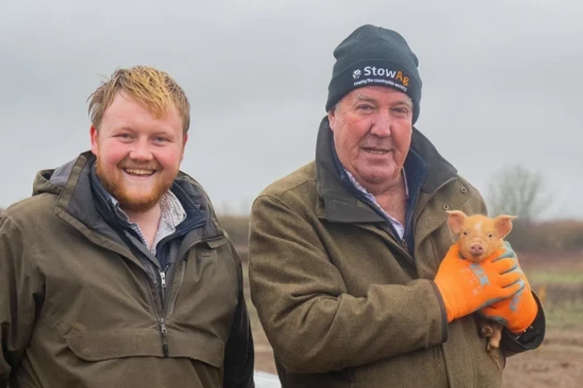 Kaleb Cooper and Jeremy Clarkson