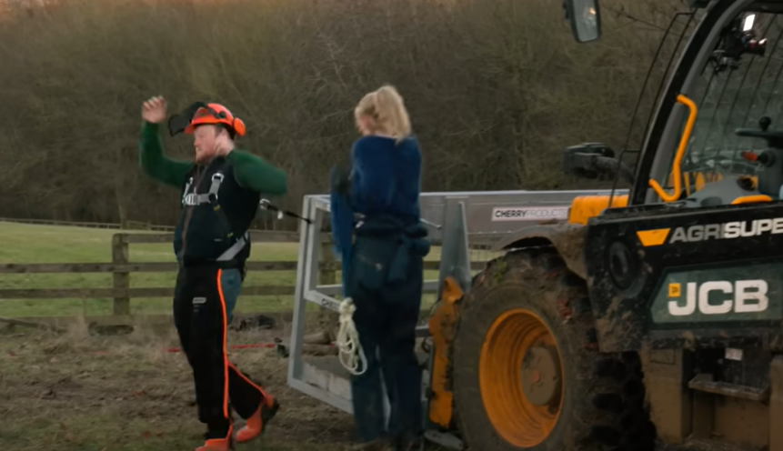 Kaleb Cooper and Lisa Hogan