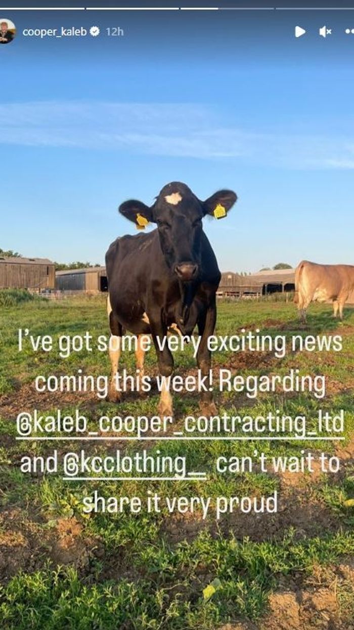 Kaleb Cooper announcement