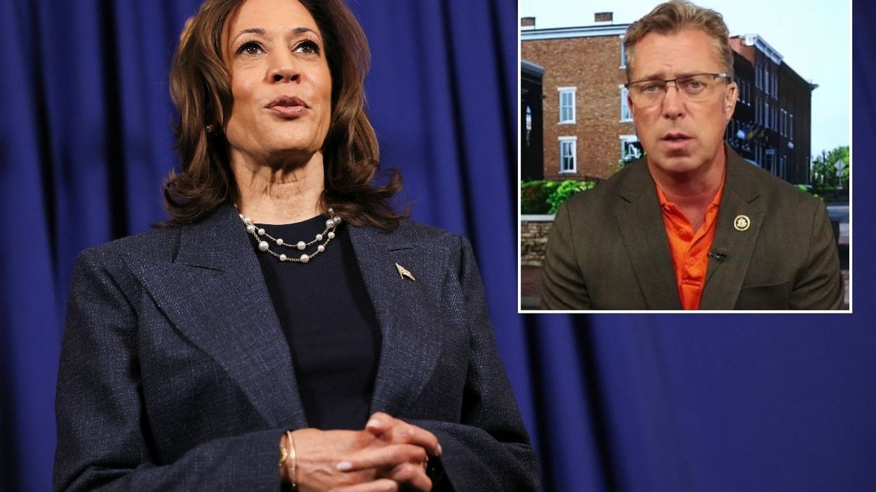 Kamala Harris and Congressman Andy Ogles